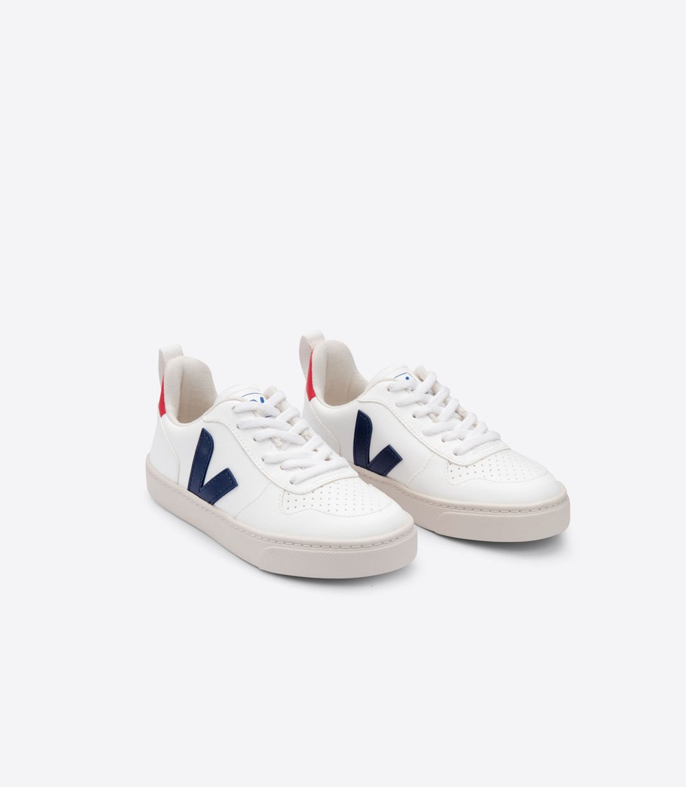 Veja Sneakers Copii - V-10 Cwl - Albi - 1047832-JB